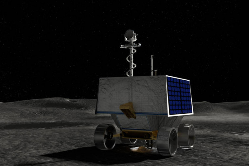 Robot penjelajah es atau Volatiles Investigating Polar Exploration Rover (VIPER) milik NASA. (ANTARA/HO-NASA)