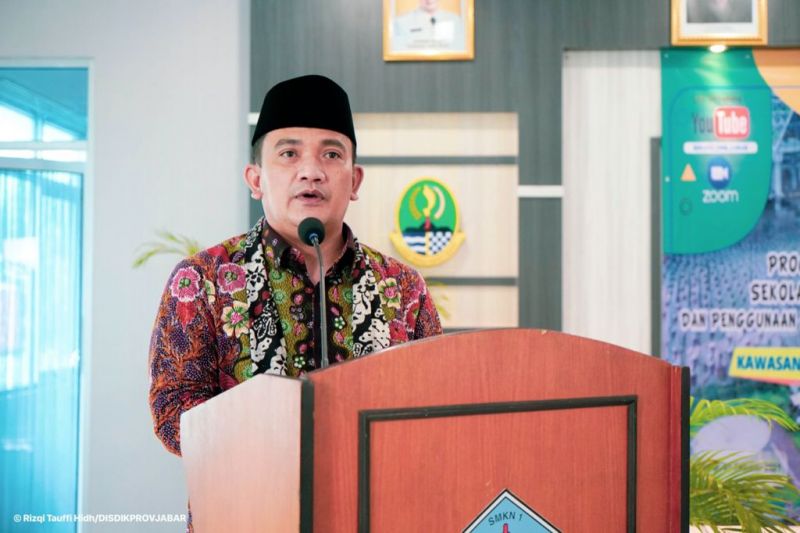 Ketua Divisi Khusus Percepatan Vaksinasi COVID-19 Jawa Barat Dedi Supandi. (ANTARA/HO-Humas Disdik Jabar)