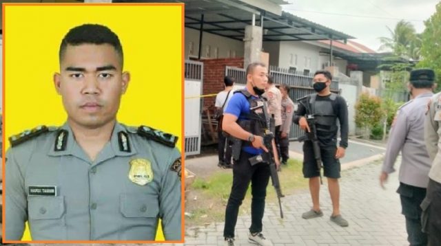 Briptu Hairul Tamimi tewas di tangan temannya sesama anggota Polisi di Lombok Timur, Bripka MN, Senin (25/10).