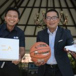 Gubernur Jabar Ridwan Kamil Bersama CEO PT DBL Azrul Ananda siap menggelar Honda DBL seri Jabar