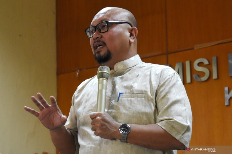 Ketua KPU RI Ilham Saputra. ANTARA/Fauzi Lamboka