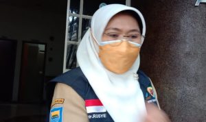 Kabid P2P Dinkes Kota Bandung, Dr. Rosye Arosdiani, Selasa (19/10). (Sandi Nugraha/Jabar Ekspres)