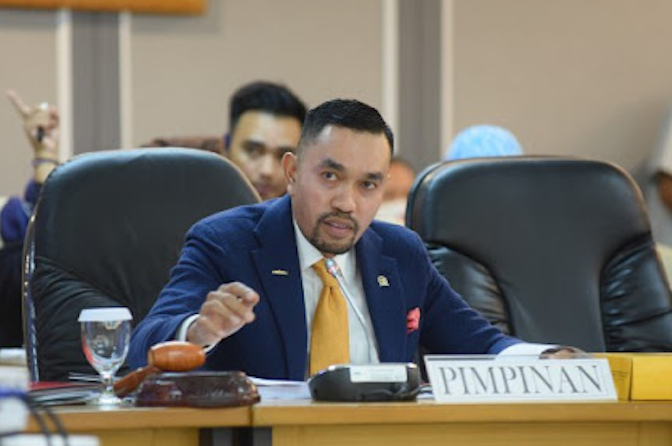 Wakil Ketua Komisi III DPR RI Ahmad Sahroni (dok DPR RI)