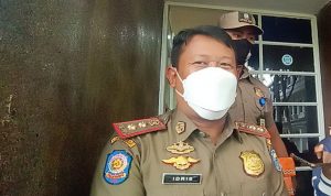 Kabid PPHD Satpol PP Kota Bandung, Idris Kuswandi, Selasa (5/10).