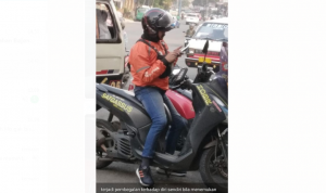 Tangkapan layar dari akun Instagram korban berisi foto dokumentasi sepeda motor miliknya
