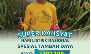 Promo Super Dashyat PLN sambut Hari Listrik Nasional ke-76