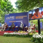 Acara Jabar Punya Informasi (Japri) yang di gelar di halaman Gedung Sate mengangkat tema penanganan bencana di Jabar