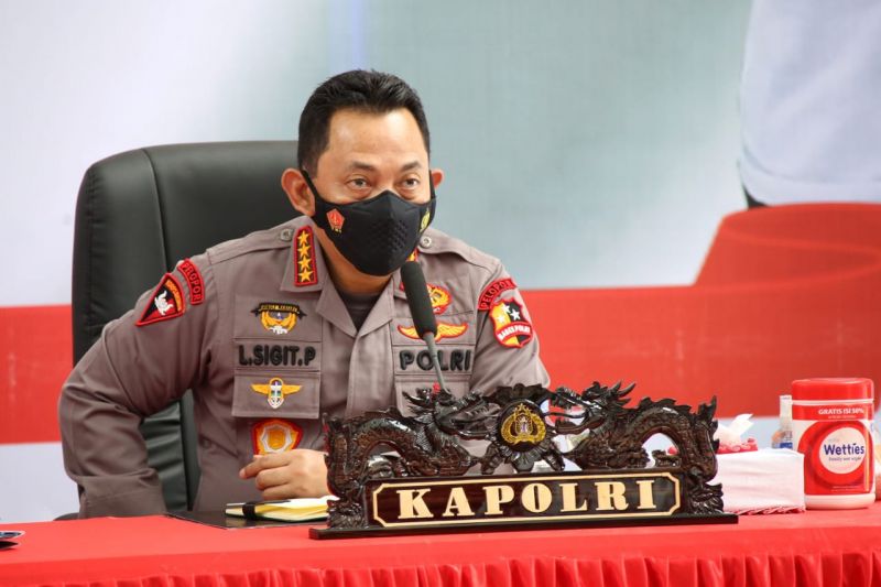 Kapolri Jenderal Pol Listyo Sigit Prabowo (ANTARA/HO-Divisi Humas Polri)