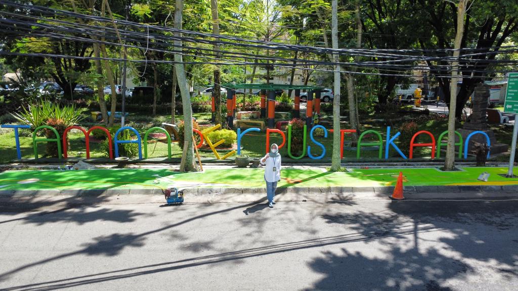 Penataan Taman dengan tema Tematik di Kabupaten Bandung
