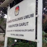 Papan Kantor KPU Kabupaten Garut (Ilustrasi)