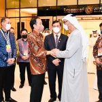 Presiden Joko Widodo ketika berada di Dubai Uni Emirate Arab