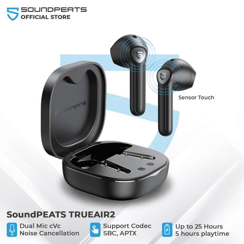 SoundPEATS True Air2 True Wireless Earbuds In Ear Stereo
