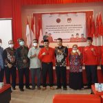 KPU Kabupaten Bandung melaksanakan kunjungan kerja ke DPC PDIP Kabupaten Bandung, Rabu (10/11)