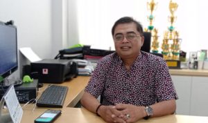 Wakil Rektor III Bidang Riset dan Kerjasama UTama Dr. Mohd. Haizam Bin Mohd. Saudi.