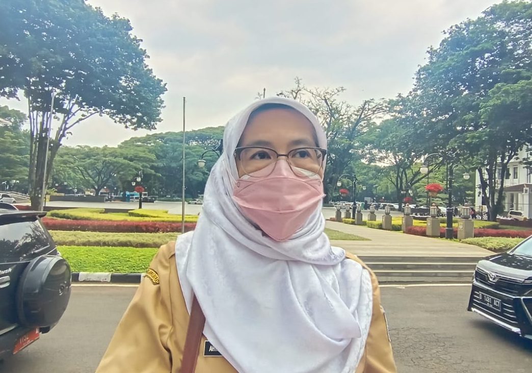 Kadinkes Kota Bandung, Ahyani Raksanagara. (Sandi Nugraha/Jabar Ekspres)