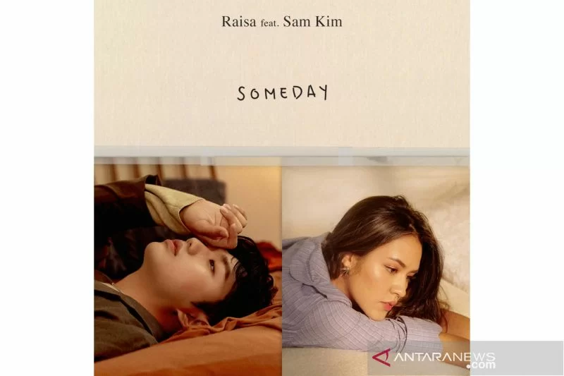 Artwork "Someday" oleh Raisa dan Sam Kim. ANTARA/JUNI Records.