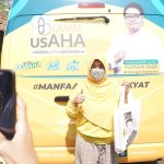 Salah satu pengunung UMKM usAHA Binaan Airlangga Hartarto di Kabupaten Bandung Dagangannya laris diborong Habis!