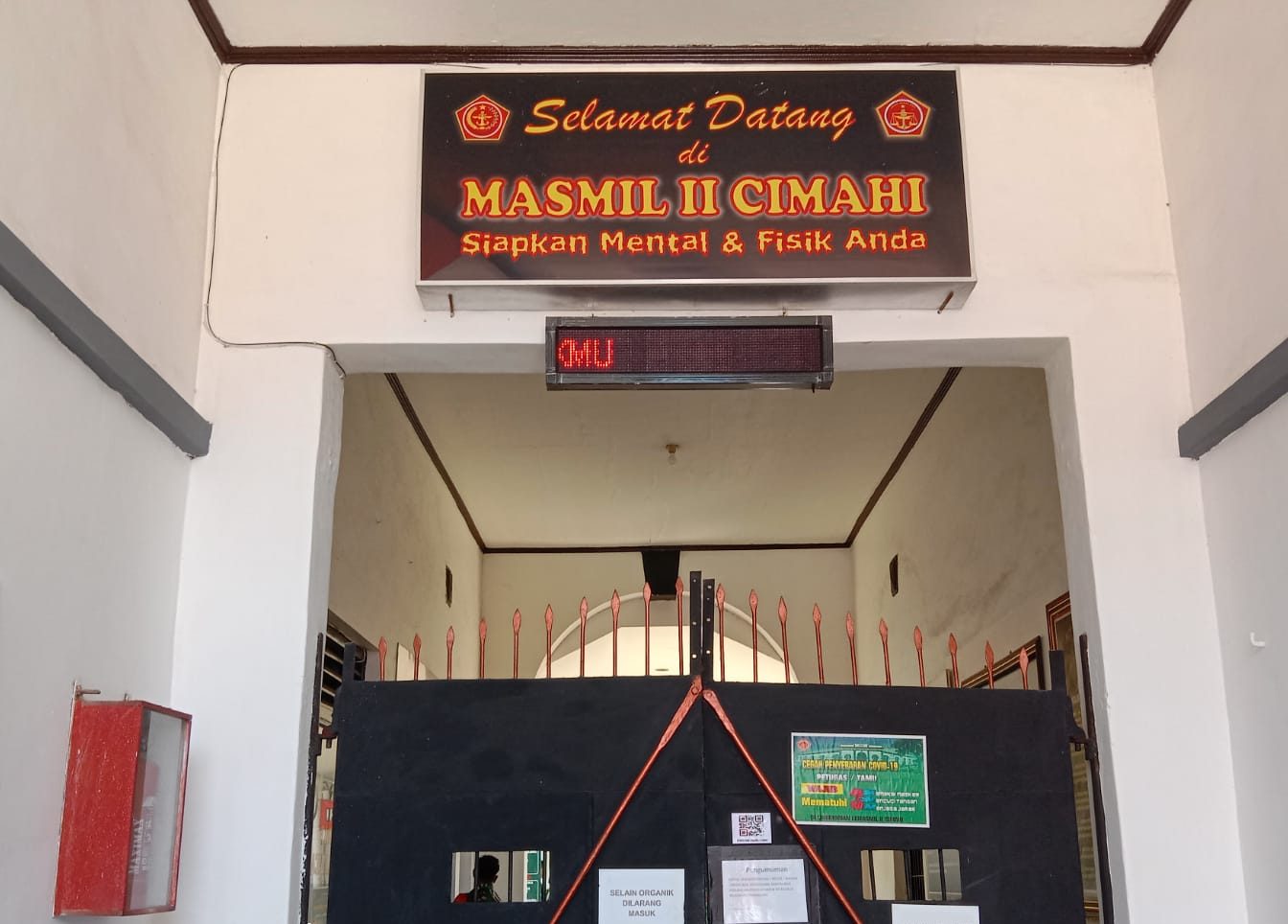 Kota Wisata Militer Cimahi memiliki bangunan Masmil Poncol di Jalan Poncol Kota Cimahi, Kamis (2/12). (Intan Aida/Jabar Ekspres)
