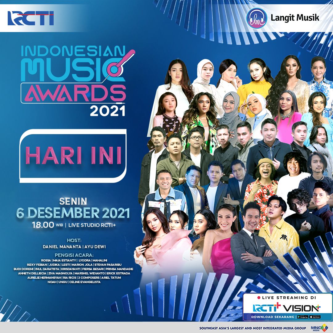 Indonesian Music Award yang digelar pertama kalinya ini merupakan hasil kerja sama Melon Indonesia melalui layanan musik streaming
