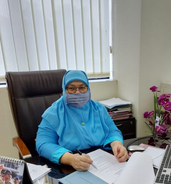Kepala Diskarpus Kota Depok, Siti Chaerijah Aurijah. (Istimewa)