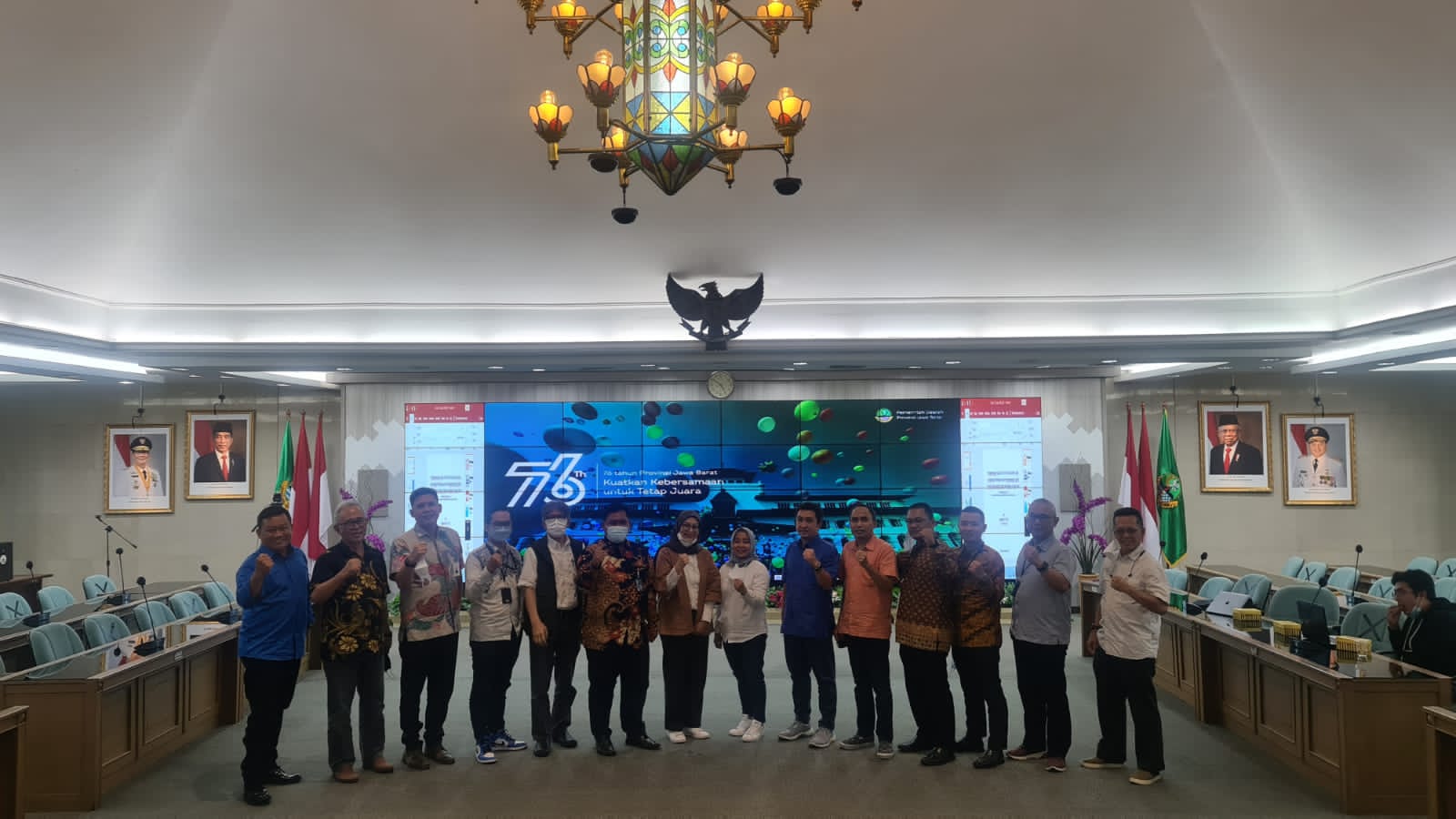 Divisi Pertanian dan Ketahanan Pangan KPED Jabar menggelar seminar bertajuk "Strategi Rantai Pasok Pangan di Jawa Barat" secara hybrid.