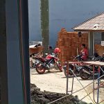 Lokasi kejadia tewasnya dua pekerja proyek pembangunan Gedung Yogya Departement Store jalan Mekarwangi Kota Bandung
