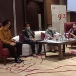 Konferensi pers peluncur CLSI yang diselenggarakan oleh GIZ Indonesia. Selasa (7/12). (Foto: Sandi Nugraha/Jabar Ekspres)