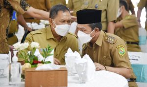 Dokumentasi Bupati Bandung Kang DS dan Wali Kota Bandung Mang Oded. (Istimewa)