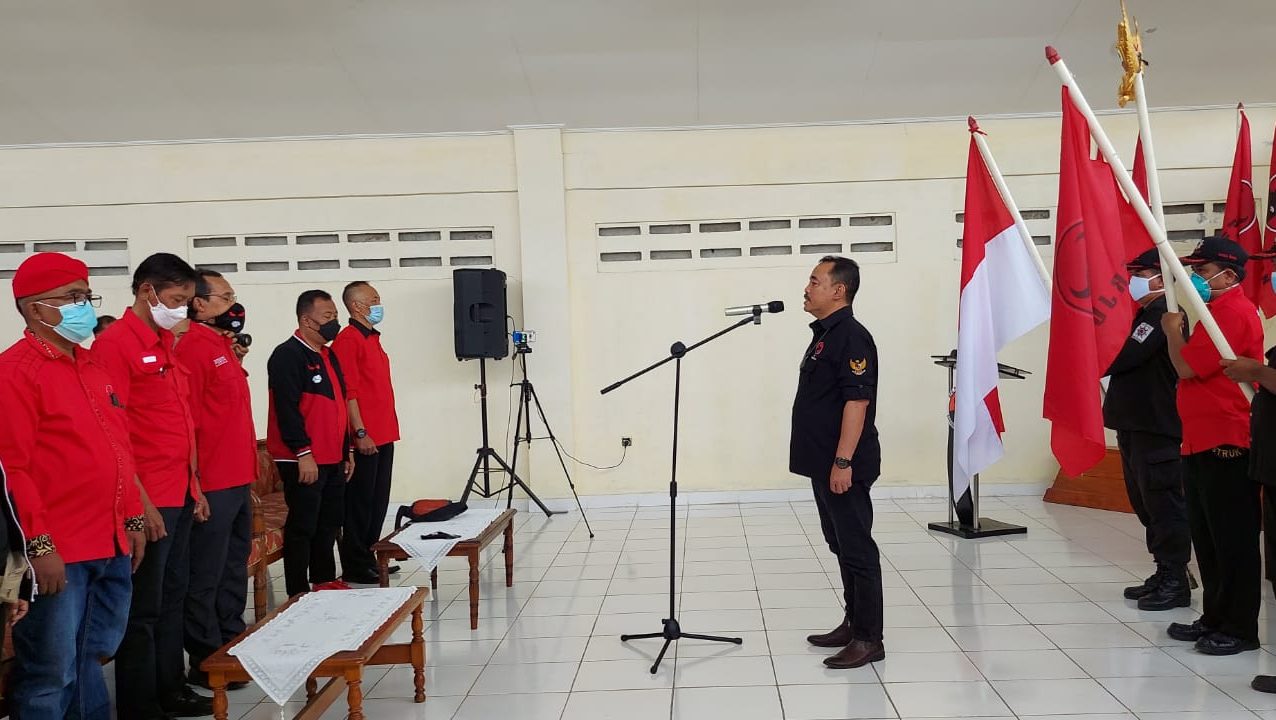 DPC PDI Perjuangan Kabupaten Bandung Gelar Pendidikan Kader Pratama. (Yully S Yulianty/Jabar Ekspres)