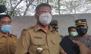 Wakil Bupati Sumedang, Erwan Setiawan saat ditemui di Cimanggung, beberapa waktu lalu. Menerangkan soal kedekatannya dengan almarhum Oded M Danial.