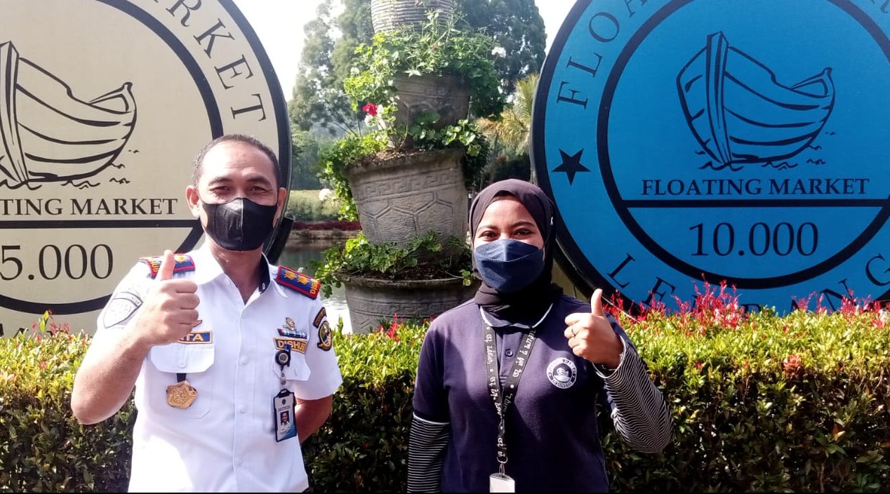 Pengelola Floating Market Lembang menyambut baik program yang digulirkan Dishub Jabar, yang mengatur penyediaan bus gratis bagi masyarakat.