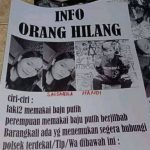 Foto pencarian remaja hilang, Salsabila dan Handi, usai mengalami laka lantas di Jalan Raya Bandung-Garut, Kecamatan Nagreg, Kabupaten Bandung.