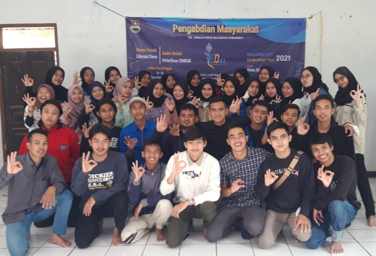 PIK-Remaja Kecamatan Cipeundeuy KBB adakan Education dan Dedication Festival 2021. (Foto: Prajab/Jabar Ekspres)