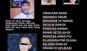 Tiga pelaku pemerkosaan dan satu penjual anak berusia 14 tahun di Bandung