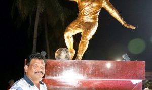 Meski Dikritik, Patung Ronaldo Seharga Rp231 Juta Diresmikan di India