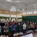 Bupati Bandung Dadang Supriatna saat mendatangi dialog pencegahan paham radikalisme di Kabupaten Bandung.