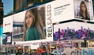 “Picture Myself” Stephanie Poetri tampil di Billboard NYC Times Square (ANTARA/HO/88rising)