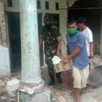 Rumah warga yang mengalami kerusakan akibat gempa berkekuatan 6,6 yang terjadi Jumat (14/2) di Kabupaten Pandeglang, Provinsi Banten kembali meningkat dari sebelumnya 1.904 kini menjadi 1.909 unit. (ANTARA/HO)