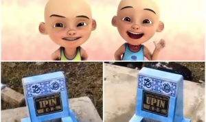 Makam Upin dan Ipin. (Istimewa)