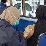 Ilustrasi : Pelaksanaan Vaksin di RSUD Al Ihsan Baleendah, Kabupaten Bandung, belum lama ini. (Yully S Yulianty/Jabar Ekspres)
