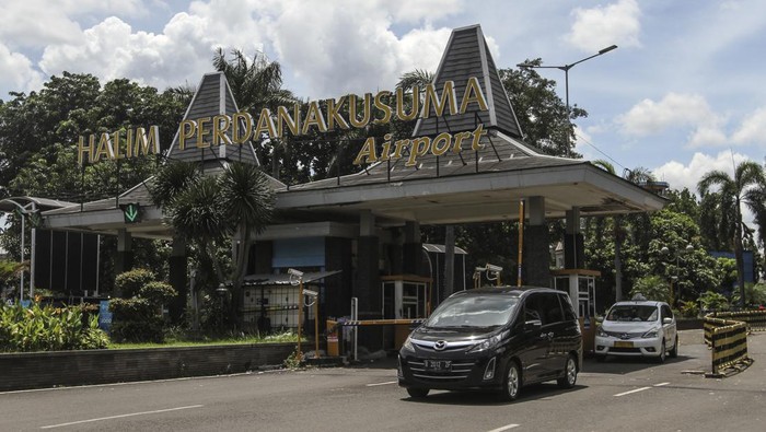 Bandara Halim Perdanakusuma yang akan ditutup selama 3,5 bulan kedepan. ANTARA FOTO/Asprilla Dwi Adha