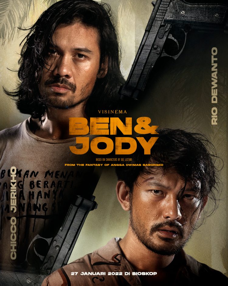 Poster film Ben & Jody. (Istimewa/Jawapos)