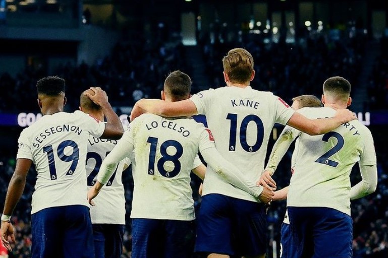 Punggawa skuad Tottenham Hotspur. (@spursofficial/instagram)