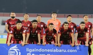 Para pemain Borneo FC saat menjalani laga Liga 1 2021/22. Foto: Liga Indonesia Baru.