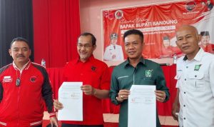 PKB-PDI Perjuangan Teken Kesepahaman untuk Membangun Kabupaten Bandung