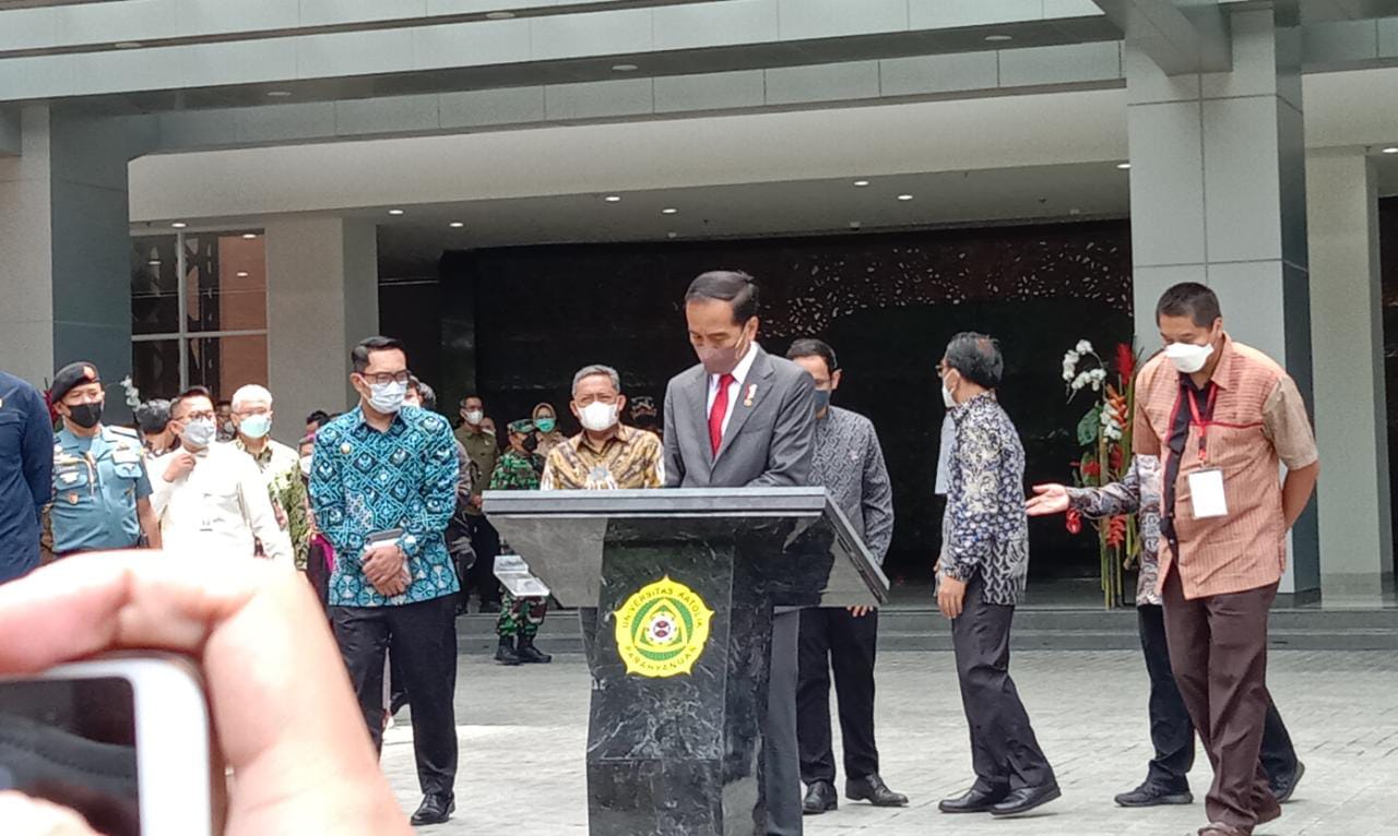 Hadiri Dies Natalis UNPAR yang ke-67 Tahun, Jokowi Sampaikan Pesan Gotong Royong