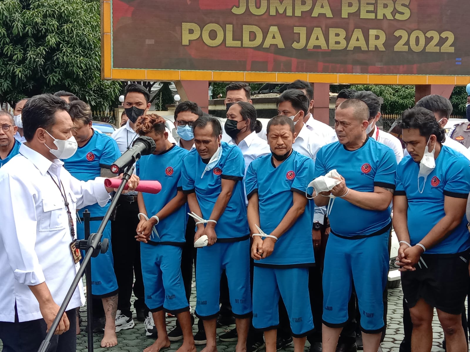 12 Pentolan Ormas GMBI Ditetapkan Jadi Tersangka dan Diancam Hukuman 7 Tahun Penjara