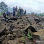 Situs Batu Rompe di Kampung Adat Miduana di Desa Balegede, Kecamatan Naringgul, Cianjur, Jawa Barat. (ANTARA/koleksi pribadi Saep Lukman)