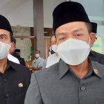 Bupati Kabupaten Bandung Dadang Supriatna didampingi Wakil Bupati Sahrul Gunawan, mengaku akan menggenjot vaksinasi guna mencapai target KPCPEN.