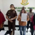 Tri Penny Restuningtyas, wanita yang mengaku istri Kajari Tebingtinggi, Sumatera Utara. (Foto:posmetromedan)